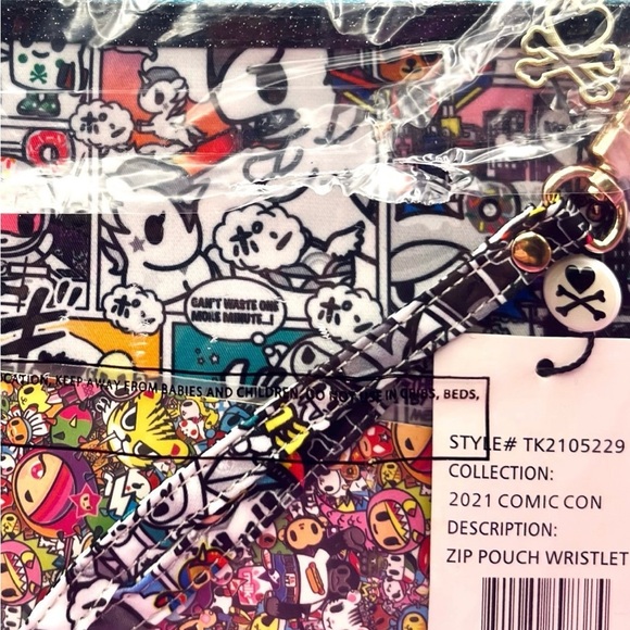 Tokidoki Comi Con 2021 Wristlet - Picture 5 of 5